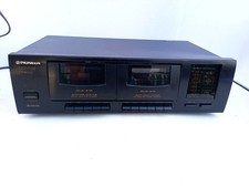 PIONEER CT-W103 STEREO DOUBLE DUAL CASSETTE TAPE DECK PLATINE DOLBY PLAYER 15W ^