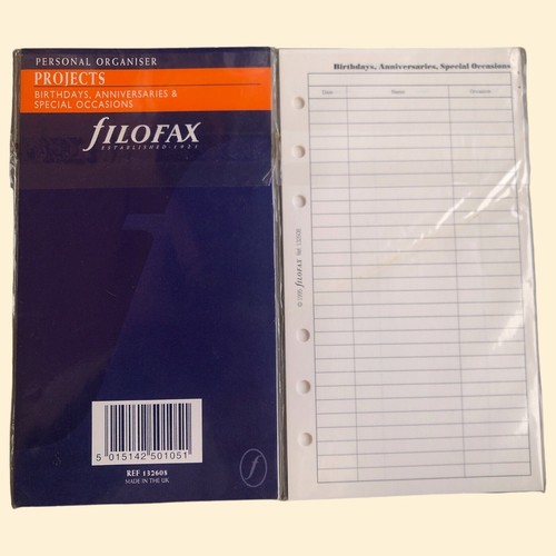 Filofax remplacement agenda - filofax,