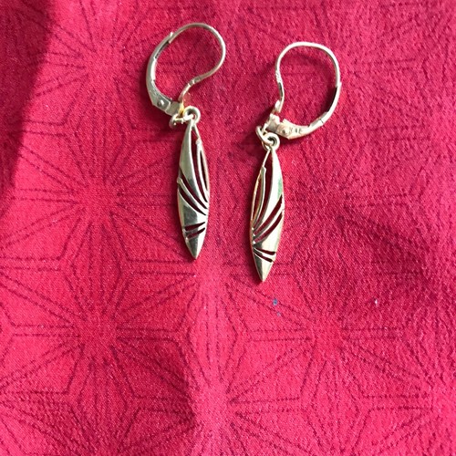 Paire pendants oreille en - de, d'oreille