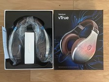 Velodyne VTRUE Aluminum Headband Headsets Plug In Brown Studio Headphones NEW
