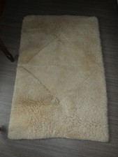 ANCIEN Petit Tapis En LAINE