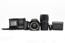 Pentax 645 Camera Body 80-160mm f/4.5 Tested / Accessories Japan 【Exc-】 5389