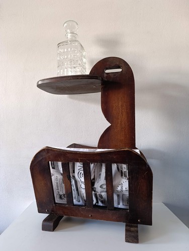 Vintage porte revues table - vintage,