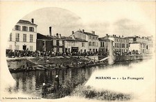 CPA AK MARANS - La Fromagerie