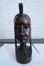 Statuette africaine tete femme