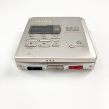Lecteur MiniDisc Portable SONY MD Walkman MZ-R55 Lecture USB Testé Occasion...