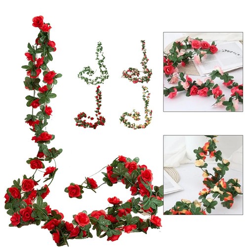 Guirlande rose artificielle - guirlande,