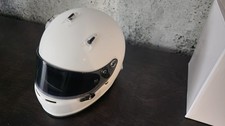 1/2 ARAI GP6 HELMET - WHITE - Brand New 