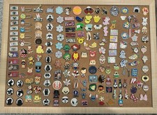 100 Disney Trading pins, No Duplicates. Free Shipping, Tradable