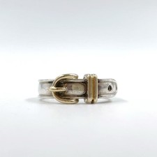 HERMES ceinture ring Silver SV925