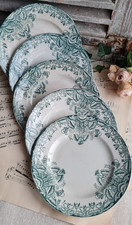 5 ANCIENNES ASSIETTES PLATES