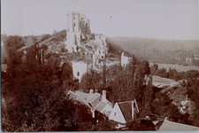 France, Château de Lavardin, vintage print, ca.1890 vintage print d&#0 print