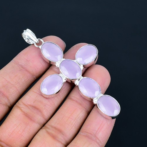 Pendentif croix ovale cadeau