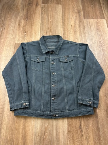 Veste jean gris foncé - veste,