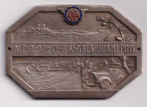 Medaille plaquette émaillée - plaquette,
