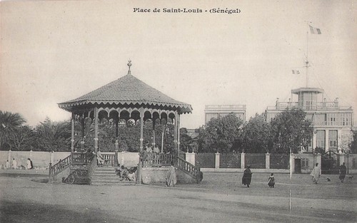 Sénégal saint louis place - sénégal, la