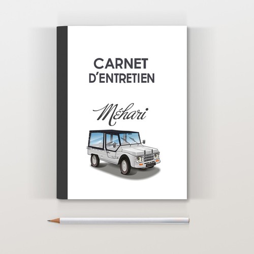 Carnet entretien méhari - carnet,
