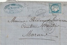 Lettre de Saint Malo à Marans