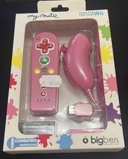 Manette Wii MyMote Rose Bigben