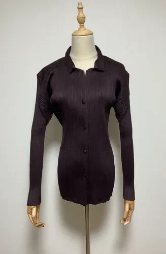 Veste femme plissée please - veste,