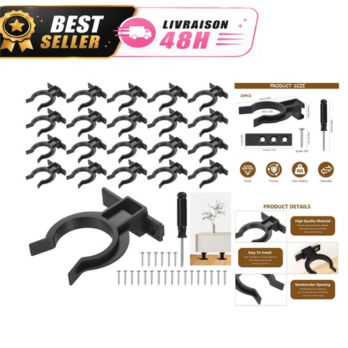 Clips fixation plinthe - 20,