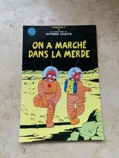 CARTE POSTALE 15X10 TINTIN