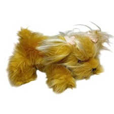Vintage Russ Berrie Sparkle Yorkshire Terrier Yorkie Plushie Dog Stuffed Animal