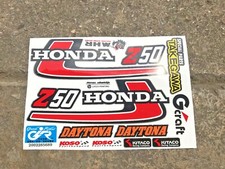 Honda Monkey 50 4L 72-75 Z50 Z50J Z50A Z50AK3-K6 Decal Sticker Set NEUF Repro #3