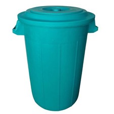 70L Tonne Universelle Avec Couvercle Poubelle Tonne À Déchets Tonne À Eau Tonne