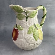 Pichet broc cruche barbotine