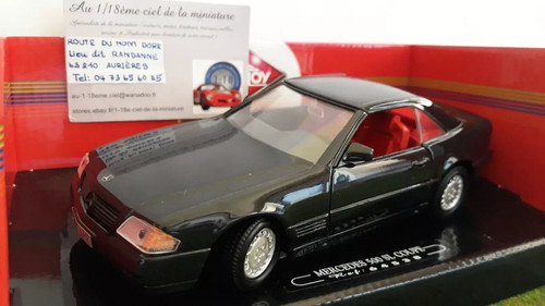 Mercedes 500 coupe noire au - sl,