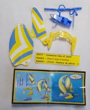 Kinder - Catamaran bleu et