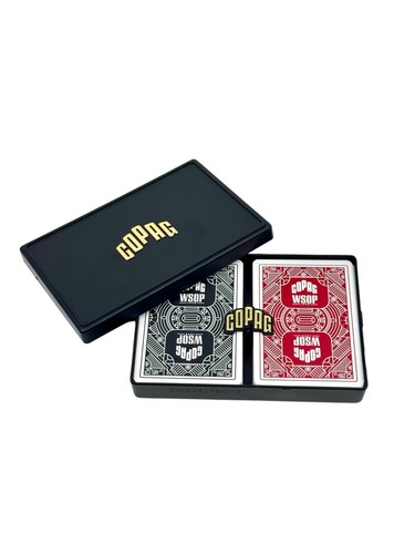Cartes poker 100 plastique - cartes, 100%