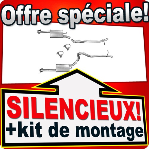 Silencieux arriere pour - silencieux,