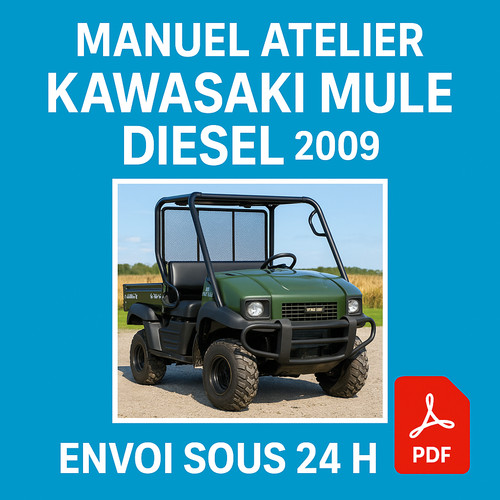 Manuel atelier kawasaki mule - atelier,