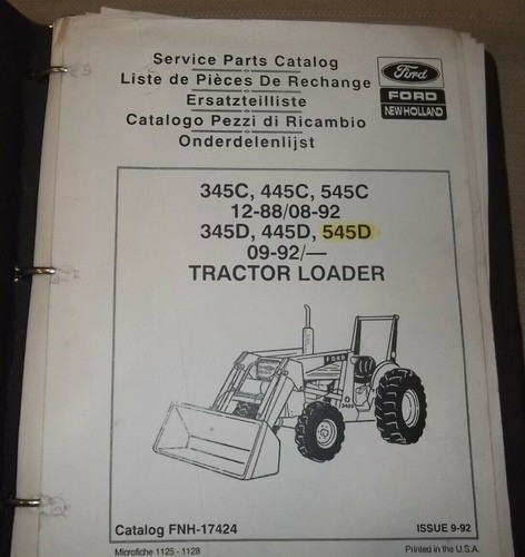 Ford neuf holland 345c - 345c, 445c