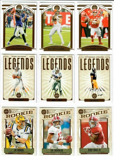 2020 panini legacy football - panini,