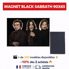 Magnet Black Sabbath 90x65 mm