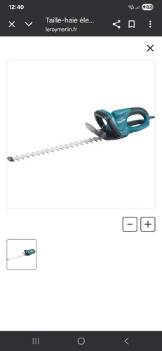 Taille haie électrique makita - électrique,