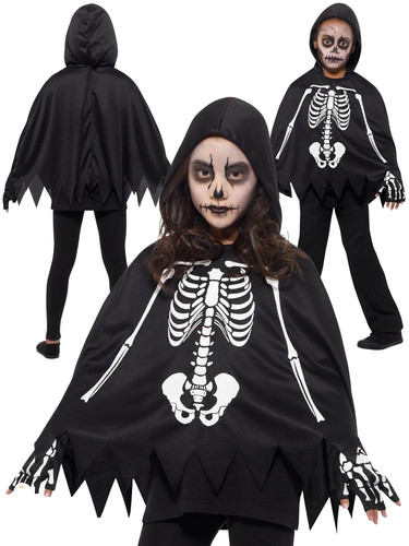 Poncho squelette pour - poncho,
