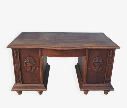 Bureau art déco chêne - art,