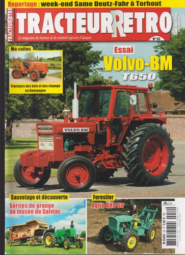 Tracteur retro volvo bm - tracteur,
