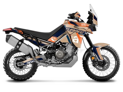 New graphic kit - kit, aprilia