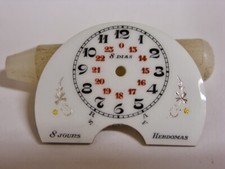 Cadran en émail de montre 8