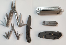 ? Leatherman Bond + Micra Multi Tool + Kershaw Folding Set