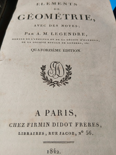 Eléments géométrie par - de,