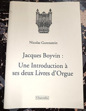 ORGUE JACQUES BOYVIN UNE