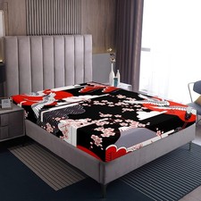 Lot de 2 draps de lit de style