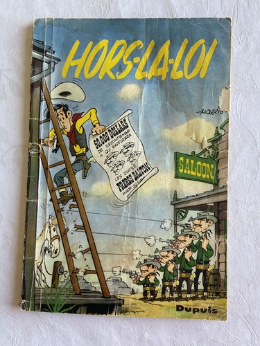 Lucky luke hors la loi - bd,