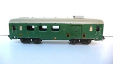 TRAINS JEP "O"  VOITURE FORESTIER MIXTE FOURGON TÔLE BON ÉTAT  Lg 29cm  1953